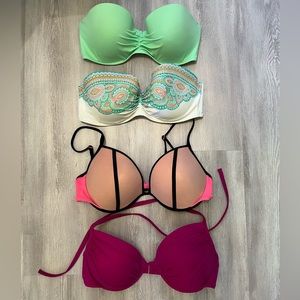 Victoria’s Secret & shade & shore 36D bikini tops
